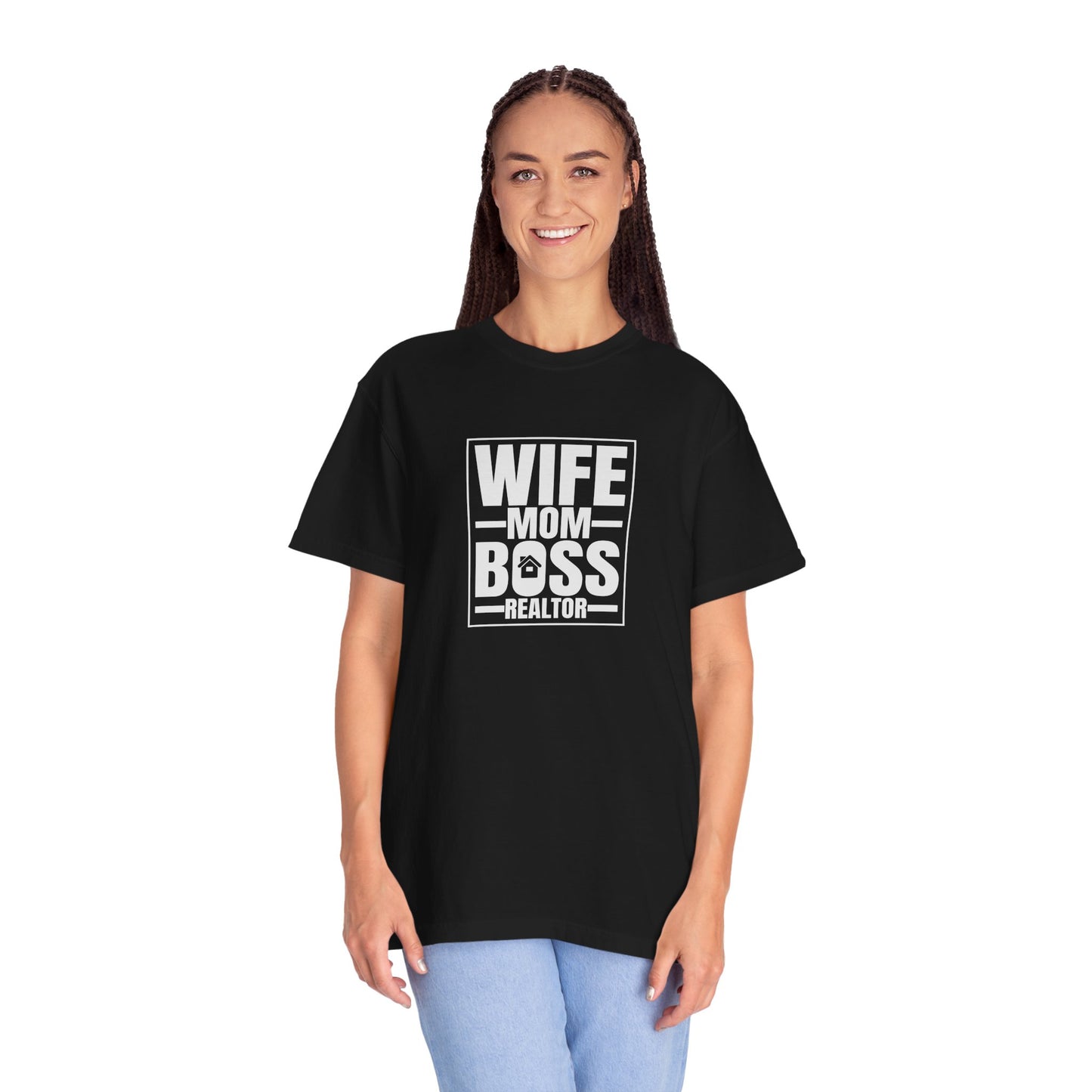 Wife Mom Boss Realtor T-Shirt