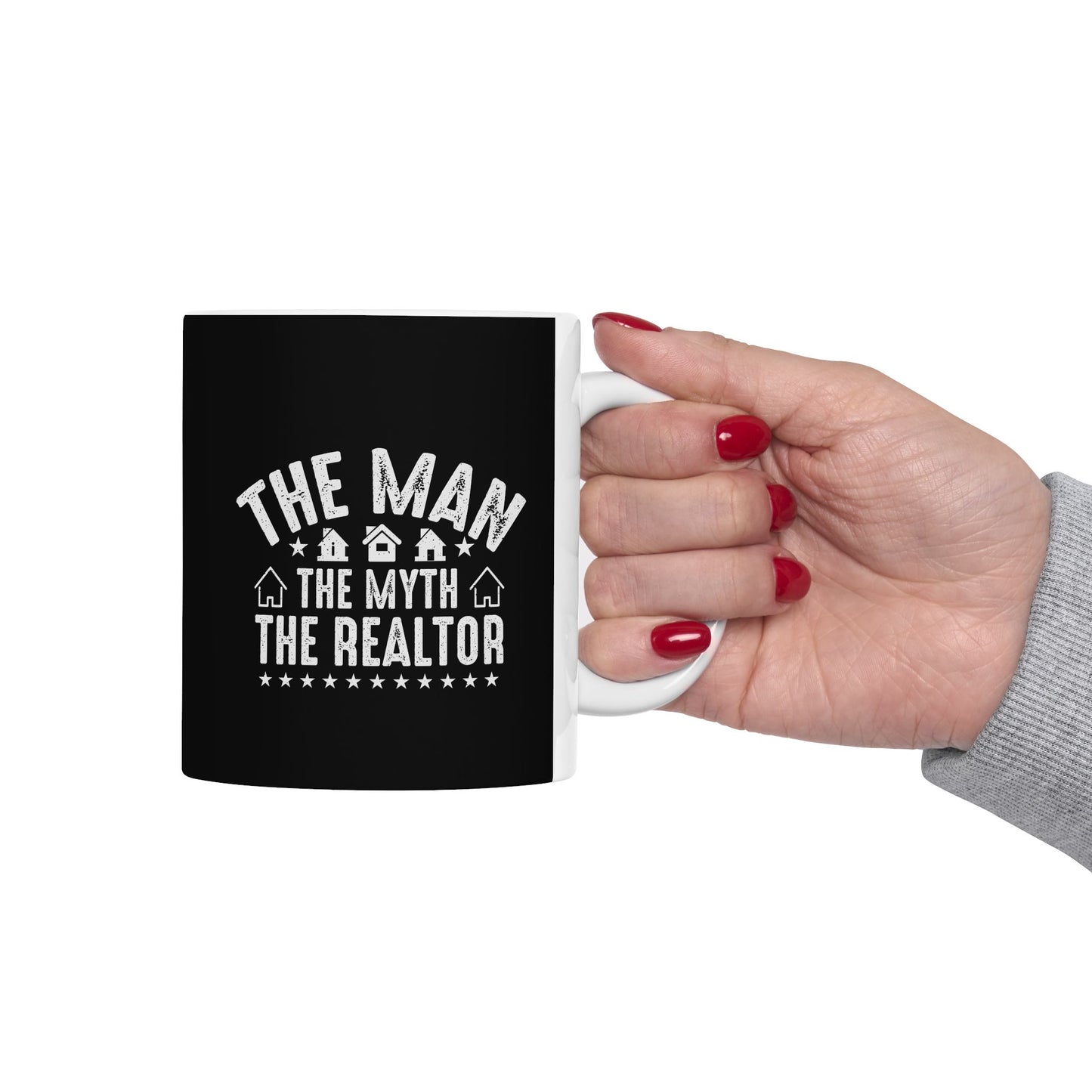 The Man The Myth The Realtor - Ceramic Mug, (11oz, 15oz)