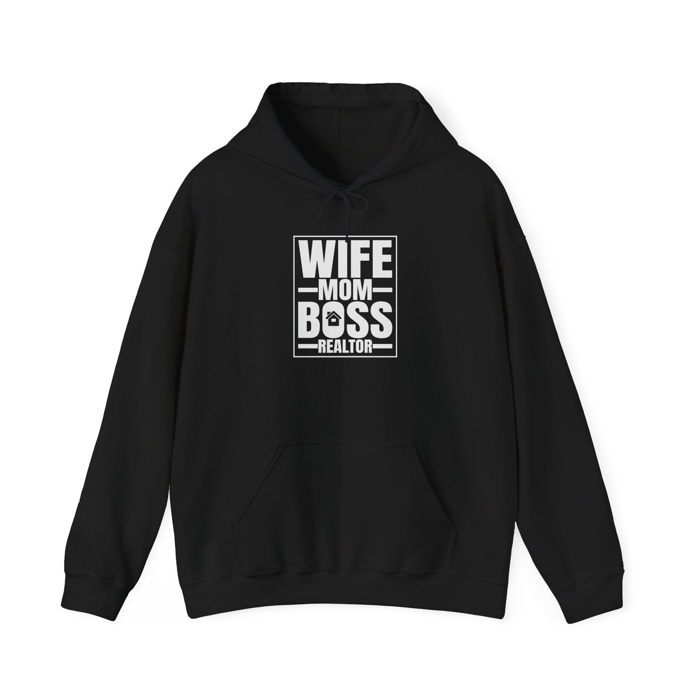 Wife Mom Boss Realtor Hoodie