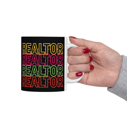 Realtor Lights - Ceramic Mug, (11oz, 15oz)