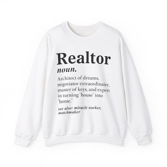 Realtor Defition Sweatshirt