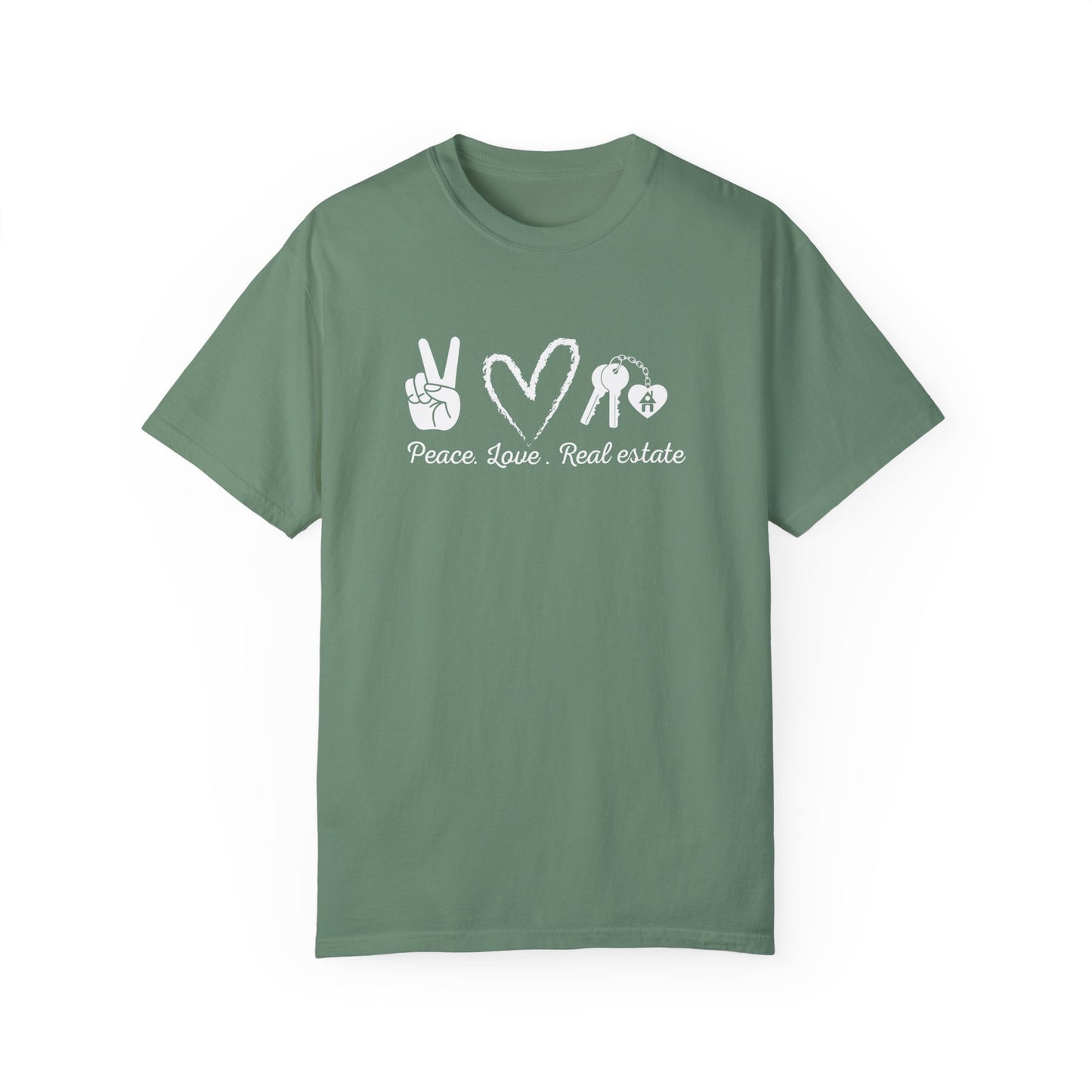 PEACE LOVE REAL ESTATE T-Shirt