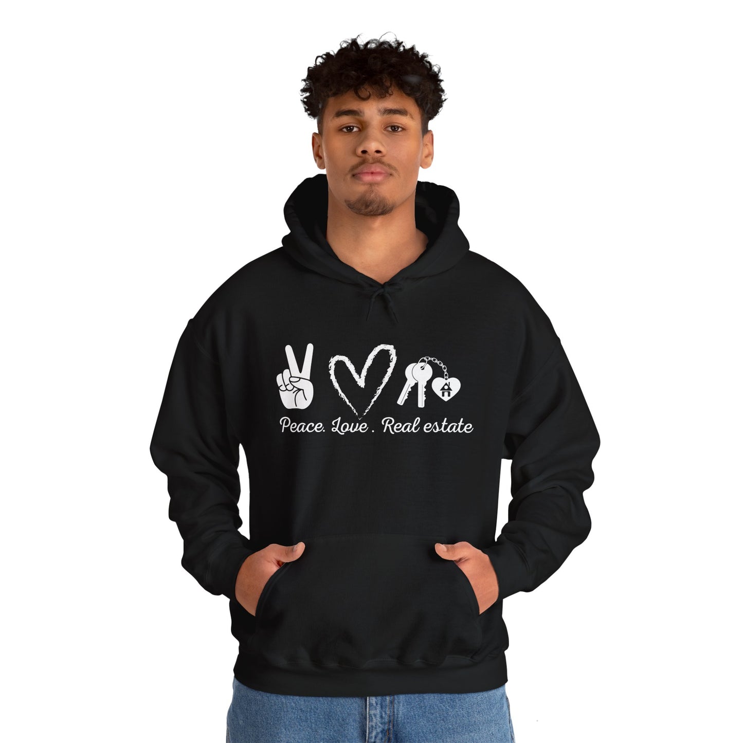 PEACE LOVE REAL ESTATE Hoodie