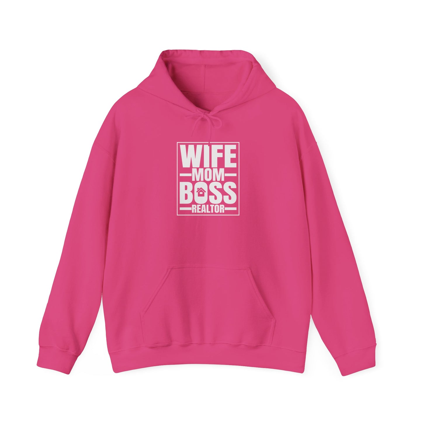 Wife Mom Boss Realtor Hoodie