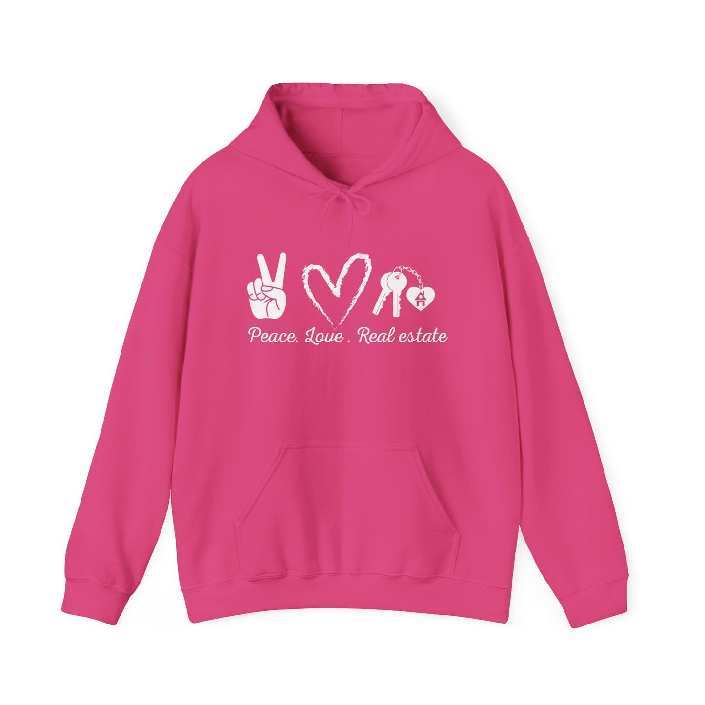 PEACE LOVE REAL ESTATE Hoodie