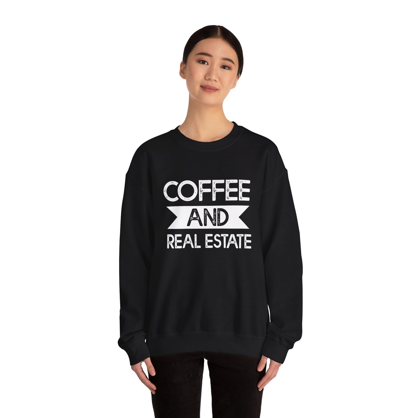 Coffee and Real Estate Sweatshirt