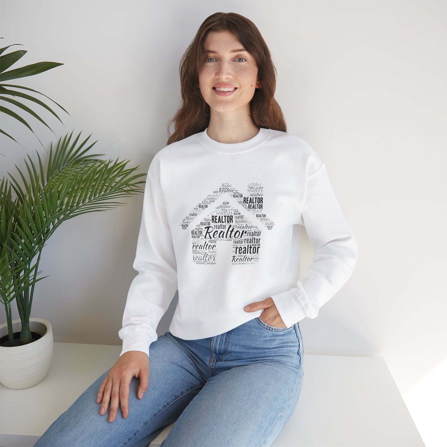 Realtor WordCloud Sweatshirt