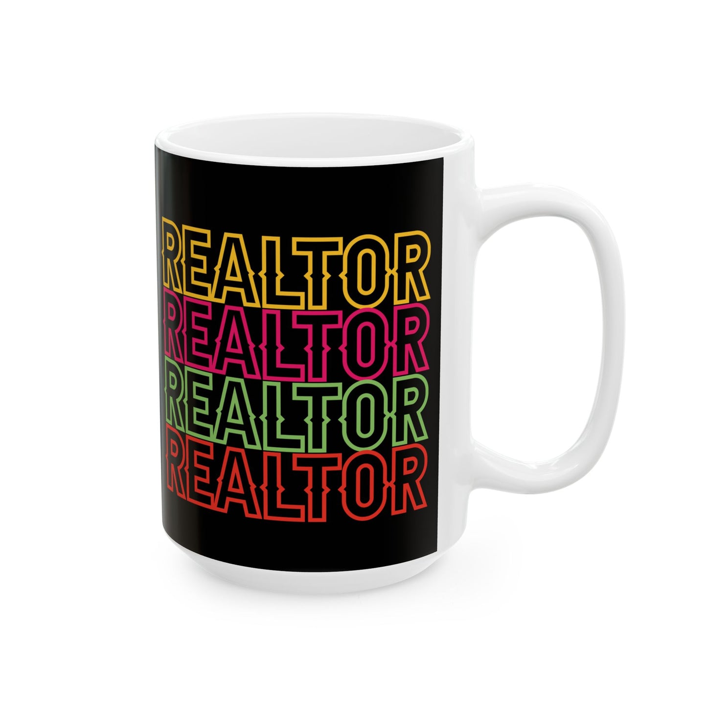 Realtor Lights - Ceramic Mug, (11oz, 15oz)