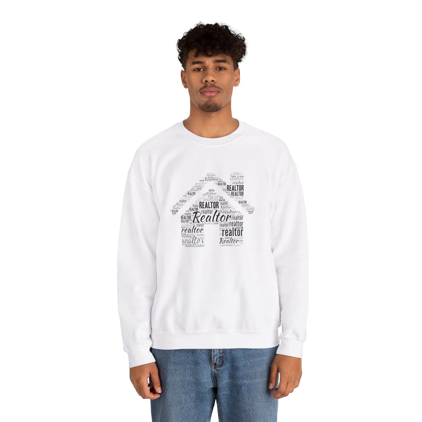 Realtor WordCloud Sweatshirt