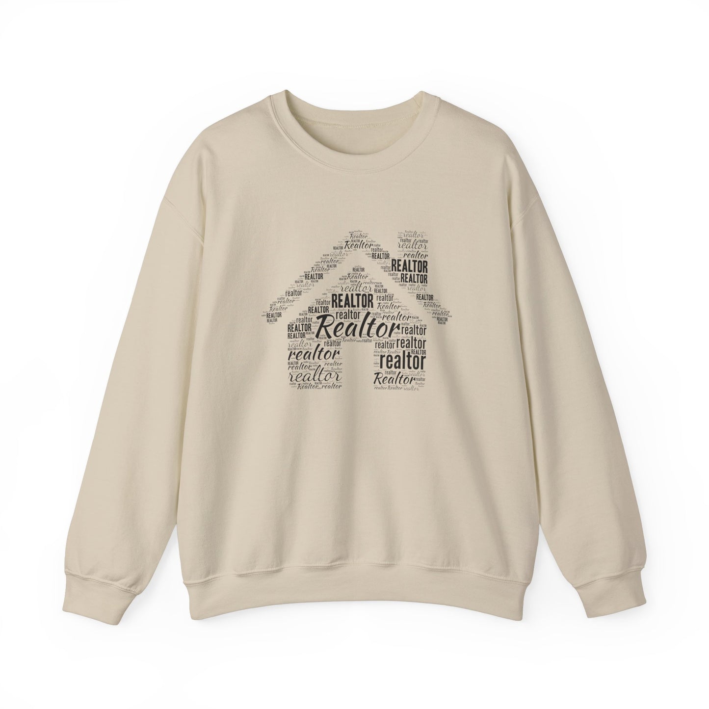 Realtor WordCloud Sweatshirt