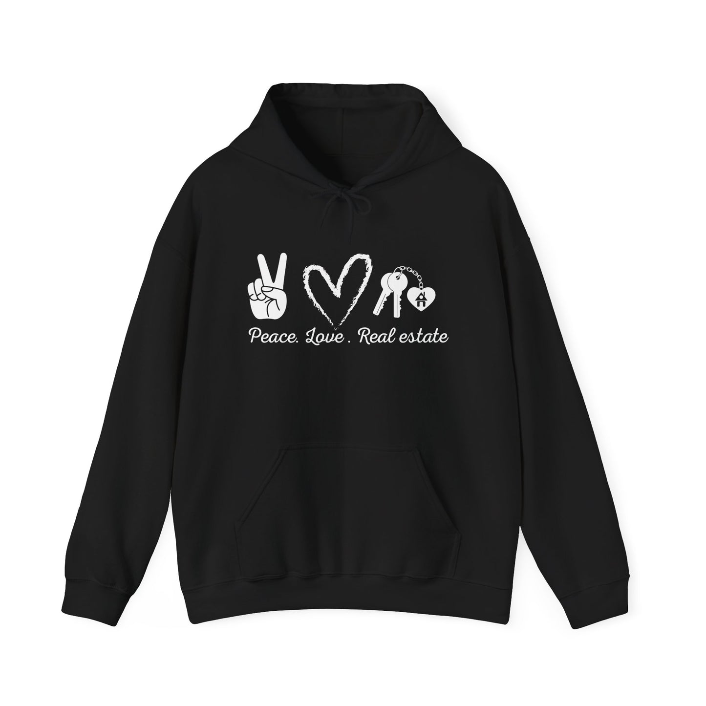 PEACE LOVE REAL ESTATE Hoodie